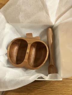 りんごっこセット　赤ちゃん用リンゴ型食器セットのサムネイル