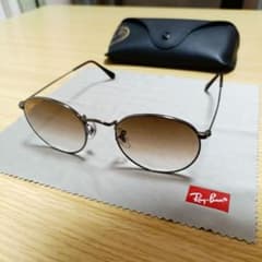 Ray-Ban ラウンド型サングラス ブラウンレンズ RB3447-Nのサムネイル