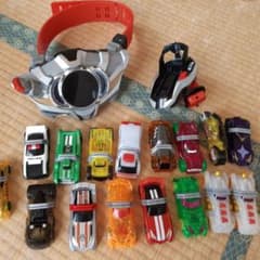 仮面ライダードライブ☆レアシフトカー有り！ベルト&シフトカー大量のサムネイル