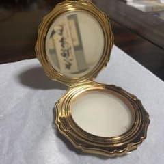 英国ヴィンテージ】Stratton コンパクトミラー 薔薇 1950-60年代 