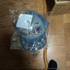 デニム刺繍ベースボールキャップのサムネイル