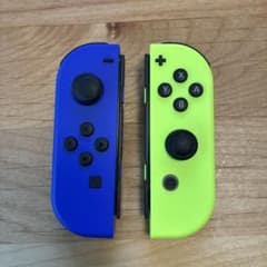 Nintendo Switch Joy-Con ネオンブルー ネオンイエロー - メルカリ