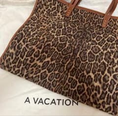 A VACATION TANK レオパード ブラウン トートバッグ 極美品 A VACATION TANK レオパード ブラウン トートバッグ 極美品 - メルカリ