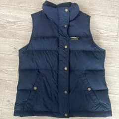 L.L.Bean ネイビー ダウンベスト XS レディースのサムネイル