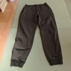 【美品】UNIQLO HEATTECHボアスウェットパンツ М オリーブのサムネイル