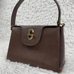 希少 GUCCI レザー ターンロック ワンショルダーバッグ ヴィンテージ