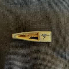 ヴィンテージ hickok ネクタイピン 金属製　ゴールドカラーのサムネイル