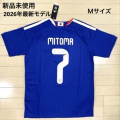 サッカー日本代表 最新ユニフォーム 三苫薫 7番 タグ付き 新品未使用 M