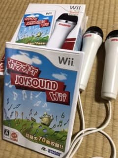 カラオケJOYSOUND Wii マイク2本セットのサムネイル