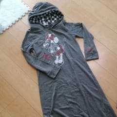 アリエル様専用★ロングワンピース 長袖 パーカー ミニーのサムネイル