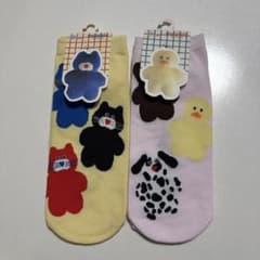 mojojojo　ソックス　靴下　2足セット　23~25cmのサムネイル