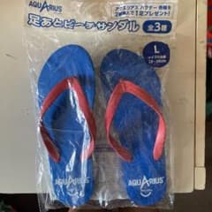 お最終お値下げ！25㎝〜28㎝　足あとビーチサンダルのサムネイル