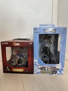 ONE PIECE 이치 반 쿠지 쿠잔 루피 피규어