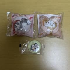 mofusand くら寿司 コラボ マスコット 缶バッジ セットのサムネイル