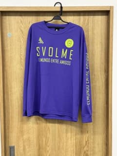 SVOLME 長袖プラクティスシャツ パープルのサムネイル