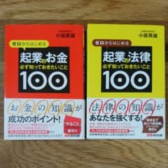 ゼロからはじめる起業のお金・法律のサムネイル