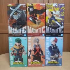 プライズフィギュア ヒロアカ まとめ売り 6点 - メルカリ