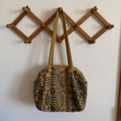 刺繍模様のイエロートート＜mina perhonen＞petal flame - メルカリ