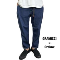 orslow gramicci Mサイズ GRAMICCI × orslow別注 デニム ファティーグパンツ グラミチ