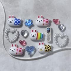 [Brand New] Popular Usakore Friends Usakore Heisei Girls Nail Parts