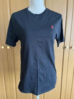 最終値下げ！シンプル 黒 赤ロゴ POLO ラルフローレン Tシャツのサムネイル