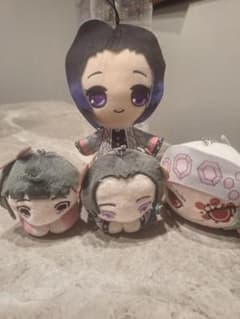 【鬼滅の刃】ぬいぐるみキーホルダー 4体まとめ売りのサムネイル