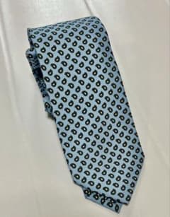 Dunhill ネクタイ　スカイブルー　ペイズリー柄のサムネイル