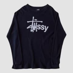 OLD STUSSY ロングスリーブサーマルT ブラック 表記(L) USA製 OLD STUSSY ロングスリーブサーマルT ブラック 表記(L) USA製 - メルカリ