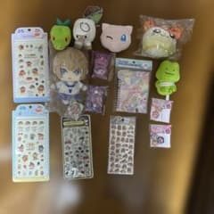 【豪華14点セット】ハム太郎ぬいぐるみ／しなこクリアケース／マイクラ／ポケモン