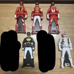 海賊戦隊ゴーカイジャー レンジャーキー 5種セットのサムネイル