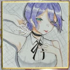 手描きイラスト】チェンソーマン レゼ / ファンアート / 豆色紙 - メルカリ