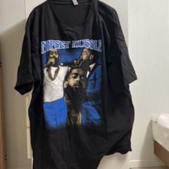NIPSEY HUSSLE Tシャツ ブラックのサムネイル