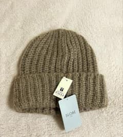 SLOBE IENA Fratelli Talli モヘアニットキャップ - メルカリ