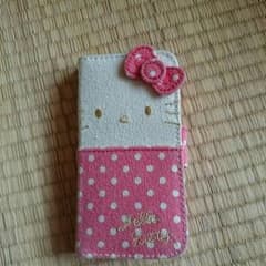 キティーちゃんのiPhone5カバーのサムネイル