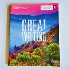 アクセスコード未使用】Great Writing 5 大学 英語 教科書 - メルカリ