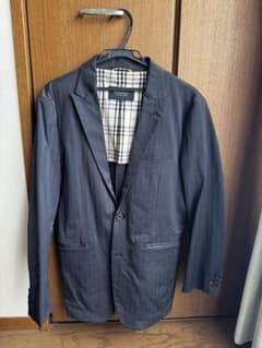 BURBERRY BLACK LABEL ストライプジャケット Mのサムネイル