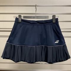 しばらく専用‼️バボラ　babolat 紺　ネイビー フリル テニス　スコート　Ｏ