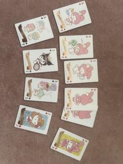 グリコアーモンドピーク クイーンカード 10枚 サンリオ キティ マイメロクロミのサムネイル
