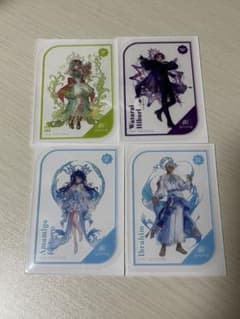 にじさんじ　特典クリアカード　8周年　イブラヒム　天宮こころ　える　渡会雲雀のサムネイル
