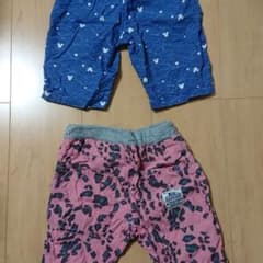 男の子ハーフパンツ2枚セット 110のサムネイル