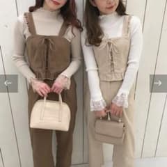 【の様専用】mellow's レースアップビスチェセットアップのサムネイル