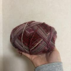 毛糸 段染め グラデーション レッド系のサムネイル