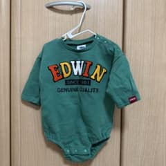 EDWIN ベビー ロンパース グリーン　70のサムネイル