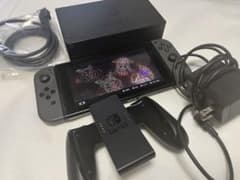 Nintendo Switch グレー 本体 ACアダプター付きのサムネイル