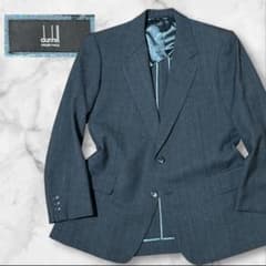 dunhill ダンヒル ジャケット ネイビー ストライプ スーツ - メルカリ