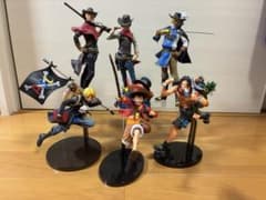 ワンピース フィギュア ルフィ ゾロ サンジ 三兄弟 6体セット - メルカリ
