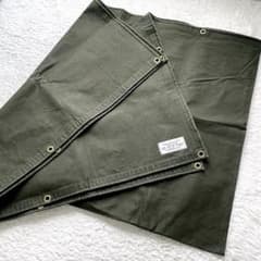 美品　ハテナ堂　ミリタリー　超厚手キャンバスシート　180×270 美品 ハテナ堂 ミリタリー 超厚手キャンバスシート 180×270 - メルカリ