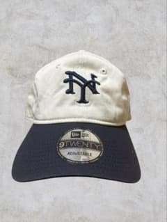 NEW ERA 9TWENTY キャップ アイボリー/ネイビーのサムネイル