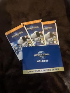 ユニバーサル・スタジオ・ジャパン 入場券 2026年4月15日までのサムネイル