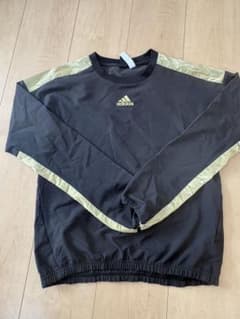adidas アディダス ピステ ブラック ゴールド　140のサムネイル